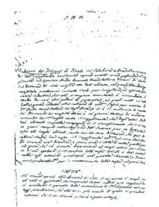 Lettera di De Filippis